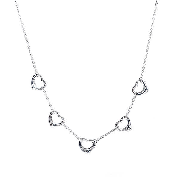 Tiffany open deals heart necklace meaning