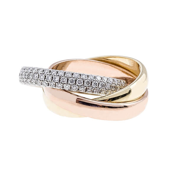 cartier three gold ring meaning