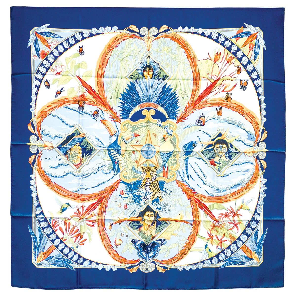 Hermes scarf.