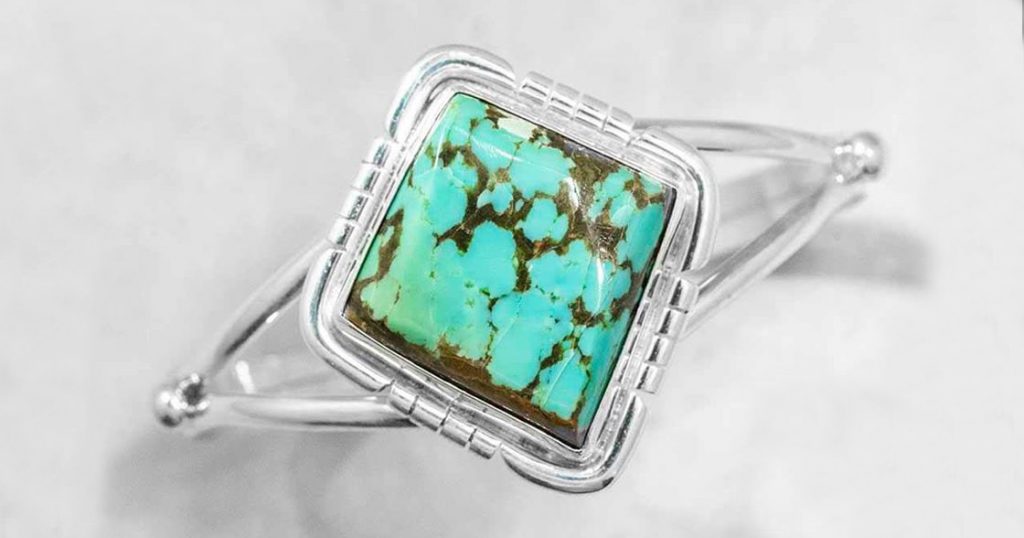 image of turquoise cuff bracelet 