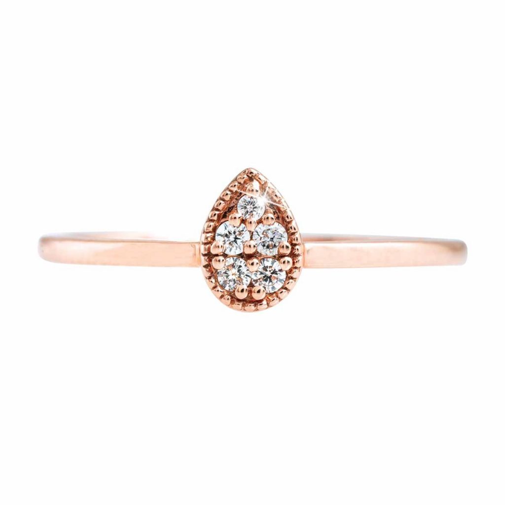 image of rose gold ring