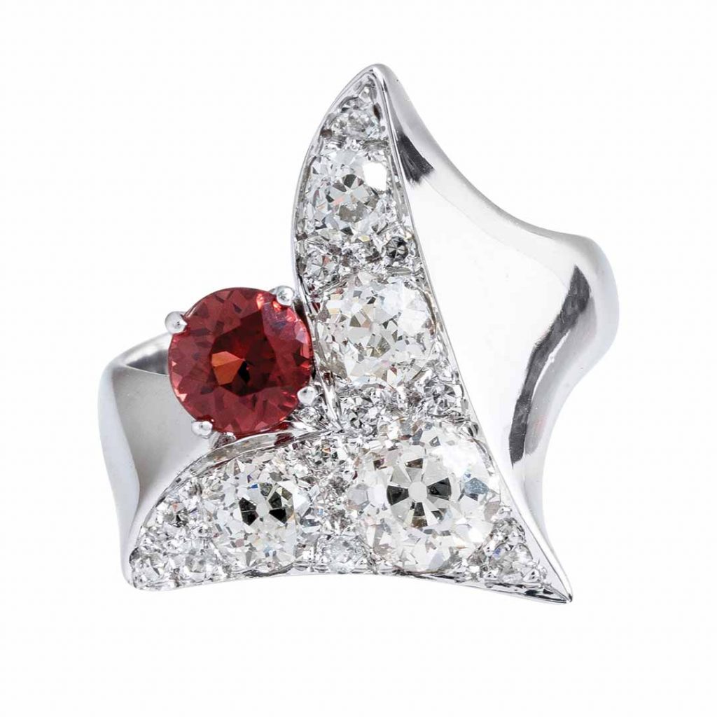 image of garnet ring