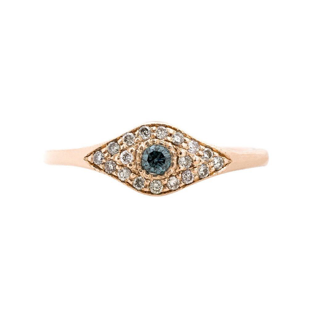 image of evil eye ring