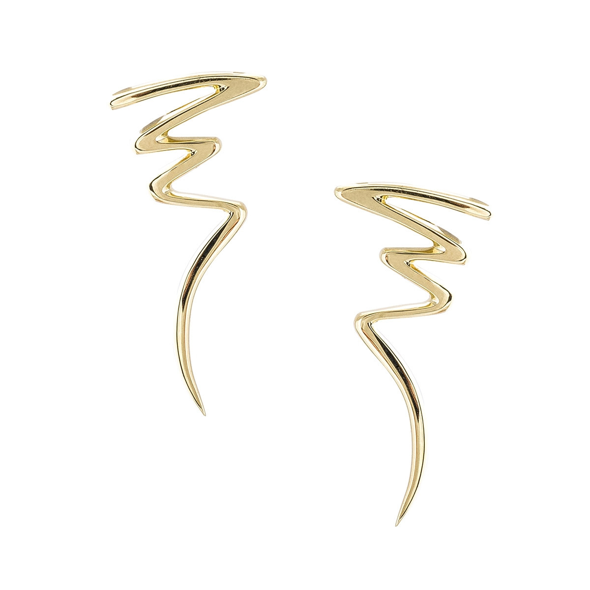 Vintage Tiffany & Co. Paloma Picasso Zig Zag Earrings