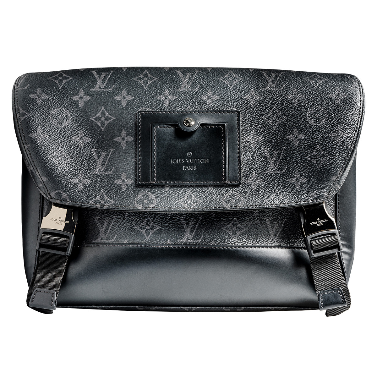 LOUIS VUITTON Voyager PM Monogram Eclipse Messenger Bag Black-US