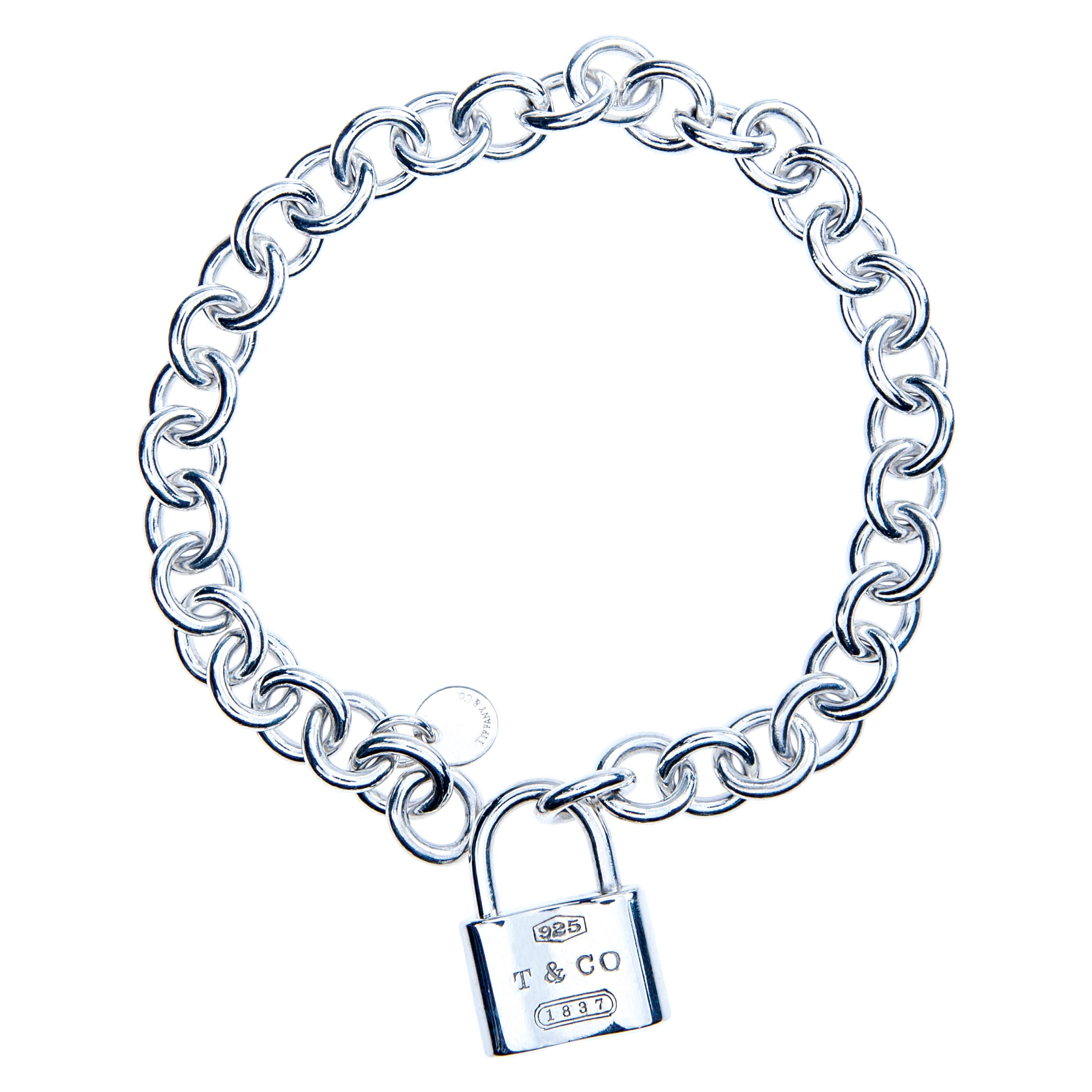 tiffany padlock charm