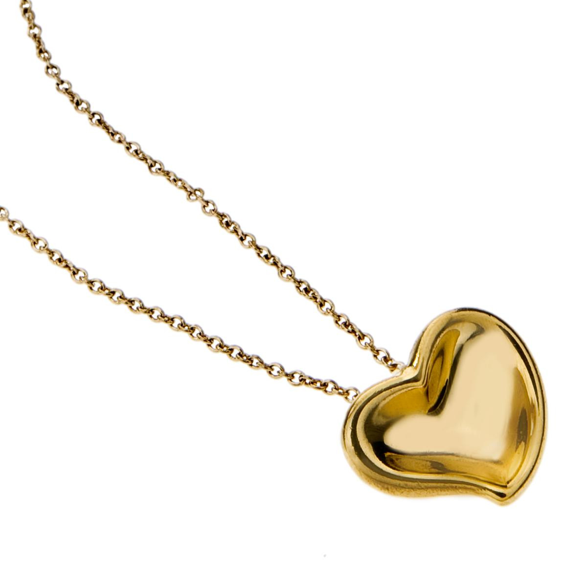 Tiffany Heart Necklace - 205 For Sale on 1stDibs  tiffany vintage heart  necklace, tiffany heart necklace gold, tiffany & co necklace heart