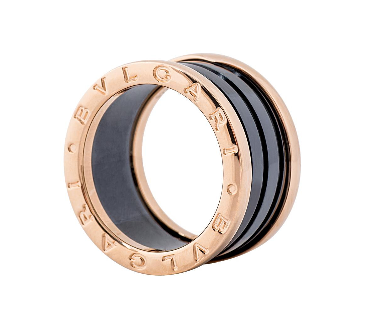 Vintage Bulgari B.zero1 Ceramic Ring