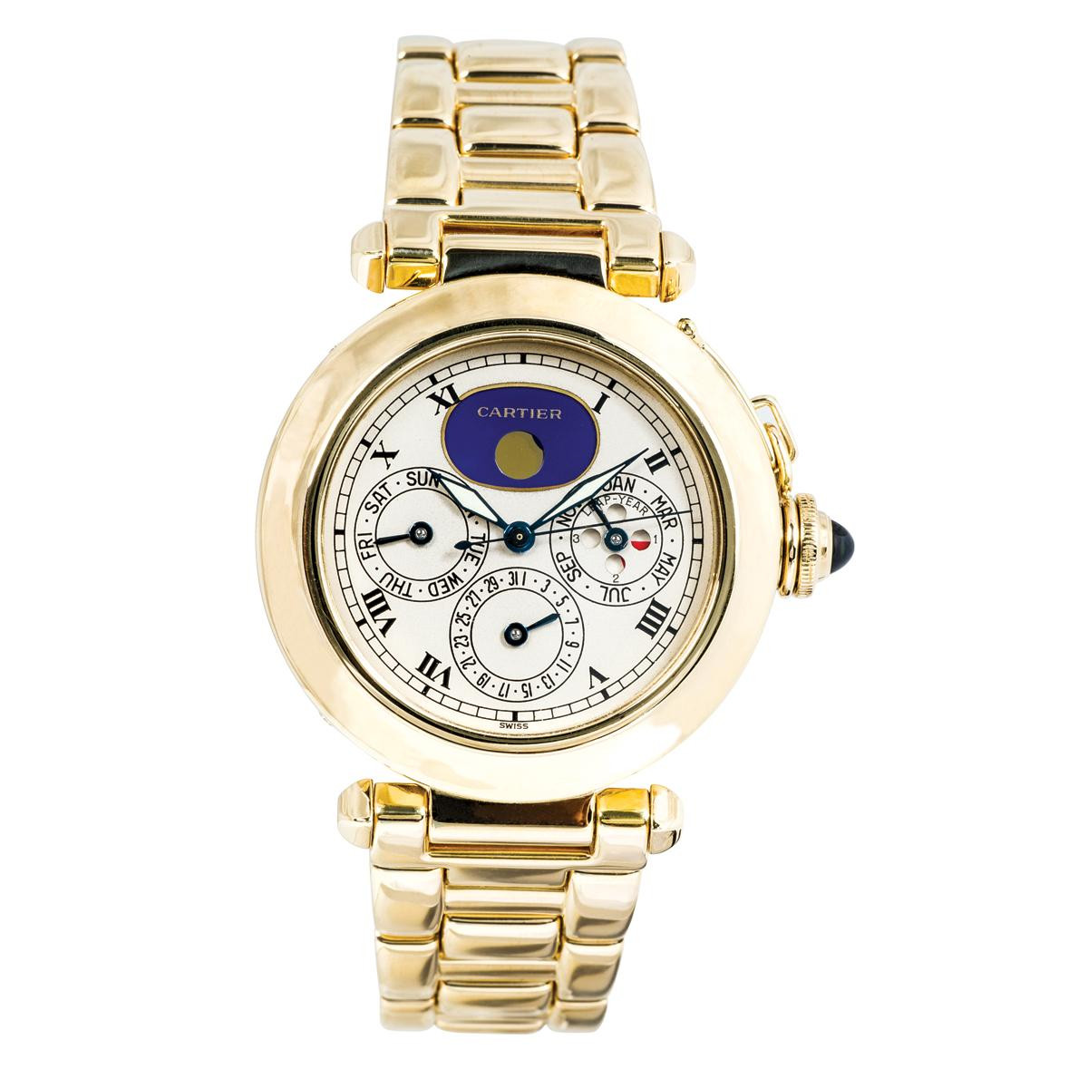 PreOwned Cartier Pasha Perpetual Calendar Moon Phase