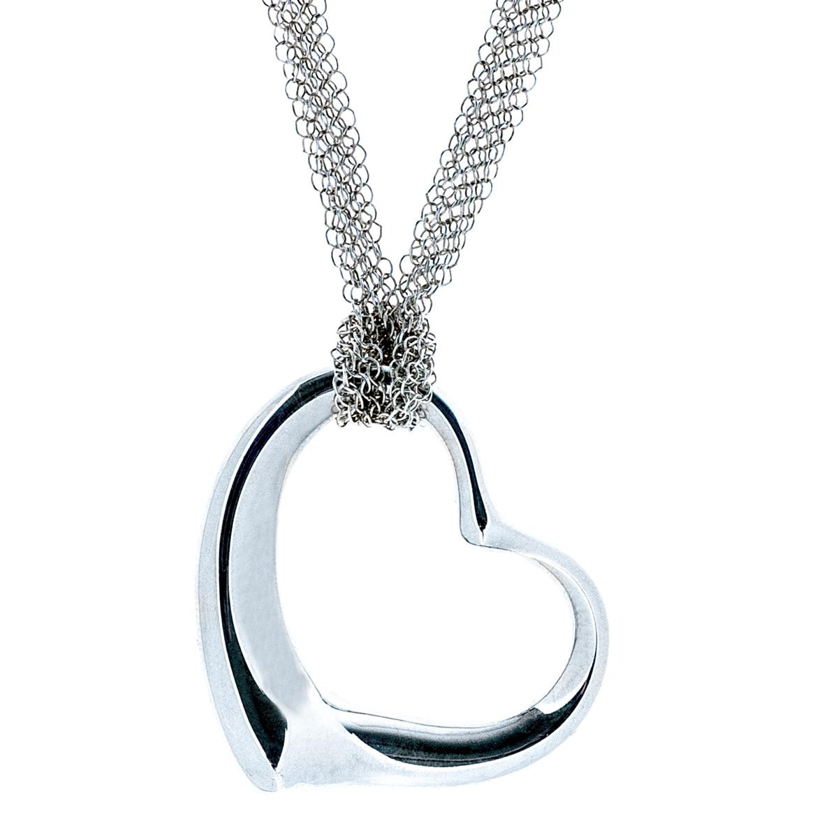 Vintage Elsa Peretti for Tiffany & Co. Diamond Heart Necklace
