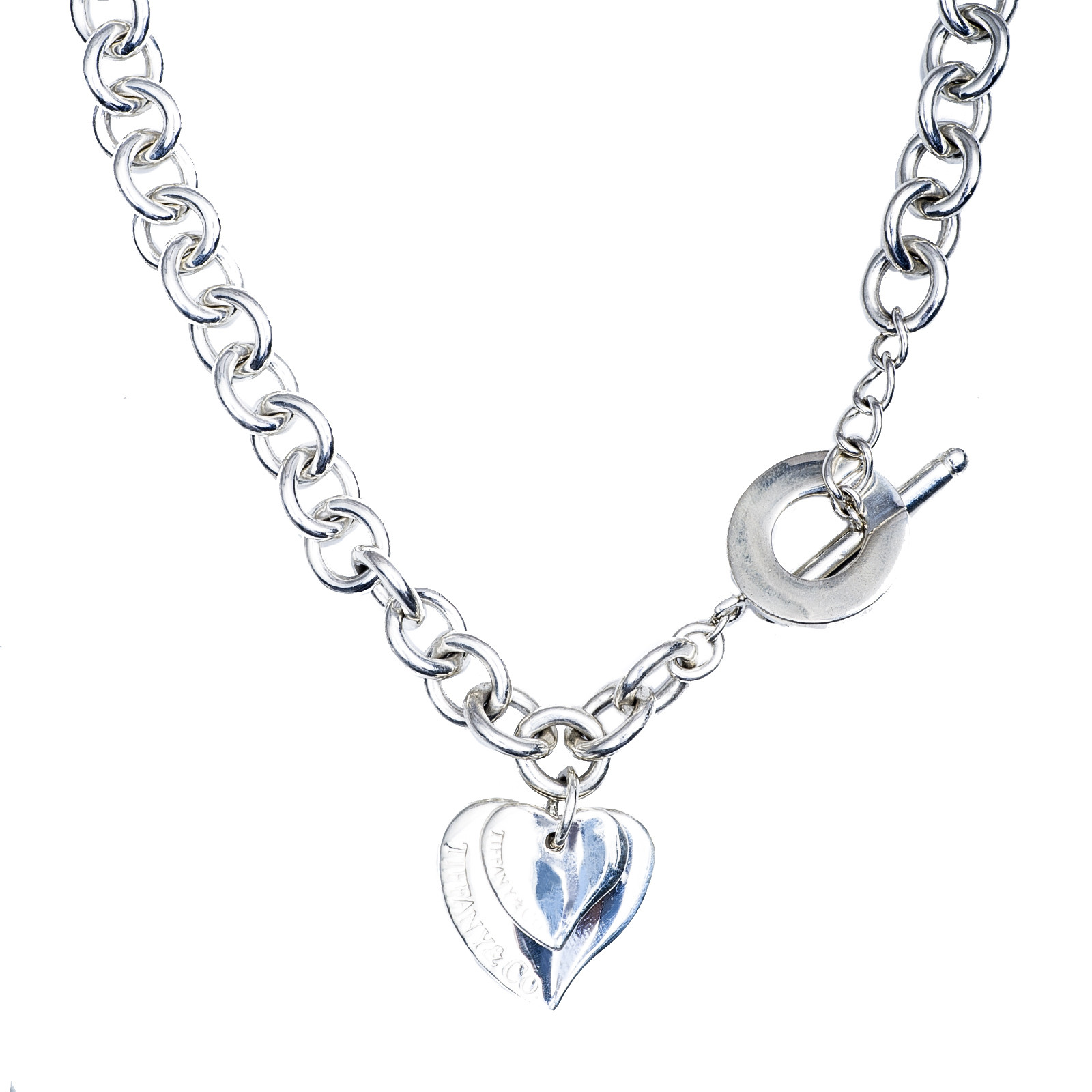 vintage tiffany heart necklace