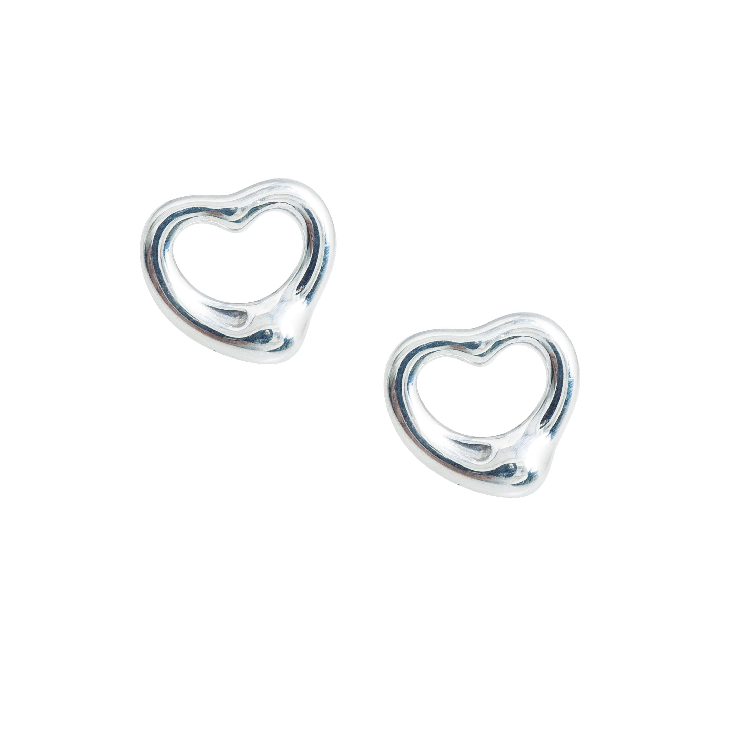 Co. Elsa Peretti Open Heart Earrings