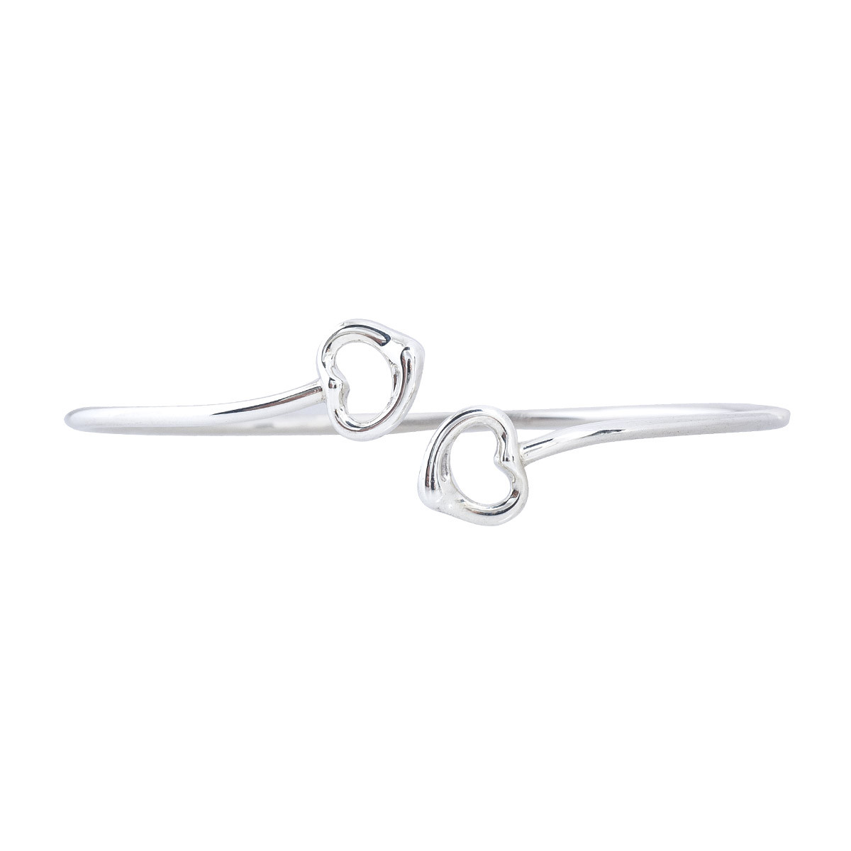 tiffany open heart bangle