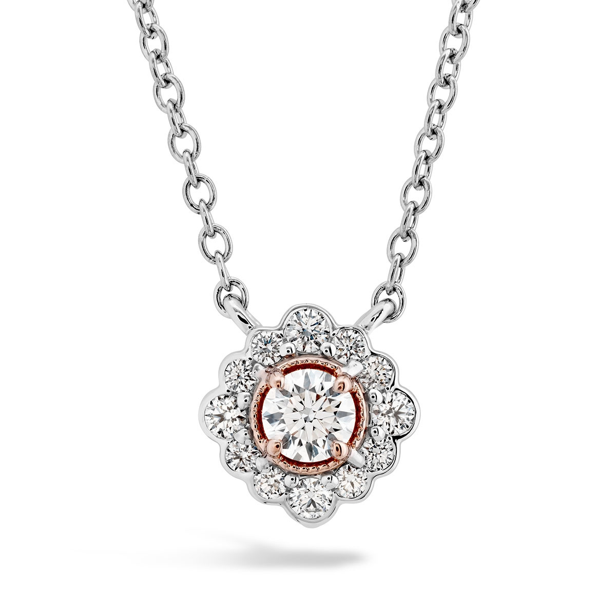 New Hearts On Fire® 0.28 CTW Diamond Liliana Flower Pendant