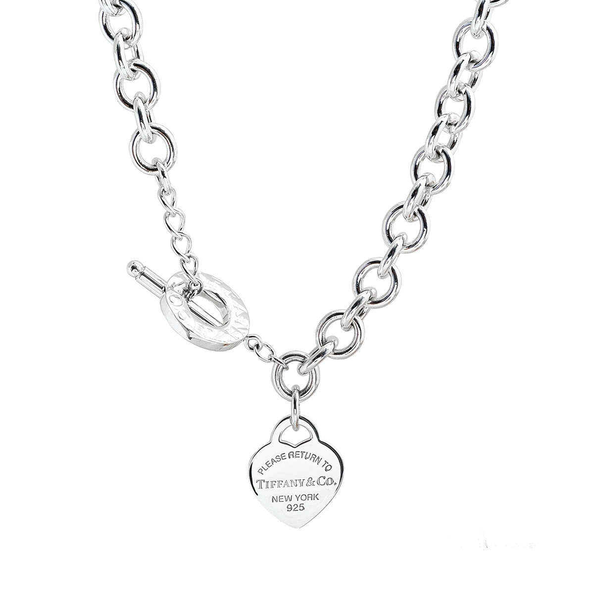 heart toggle necklace tiffany