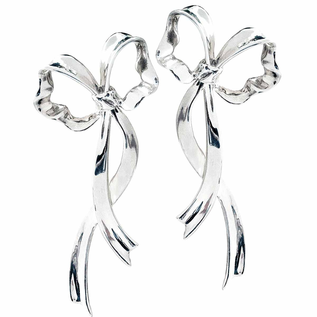 tiffany and co bow earrings