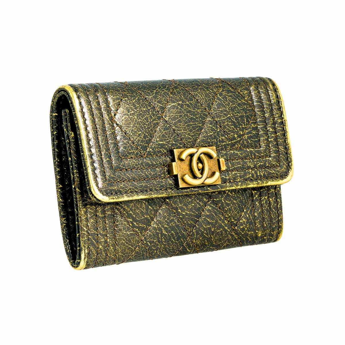 Vintage Chanel Boy Card Holder - Shop Jewelry, Watches & Accessories