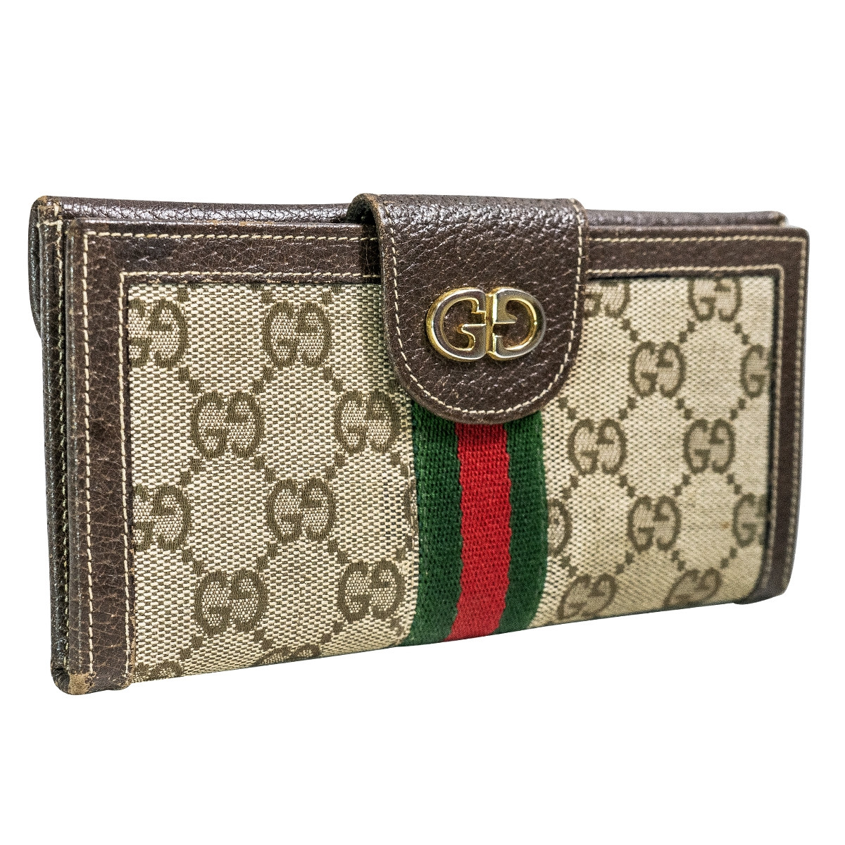 Vintage Gucci Monogram Wallet