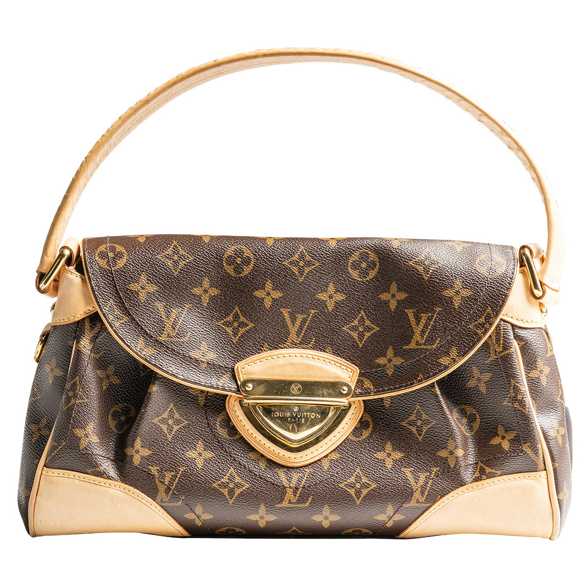 Louis Vuitton Louis Vuitton Beverly MM Monogram Canvas Shoulder Bag