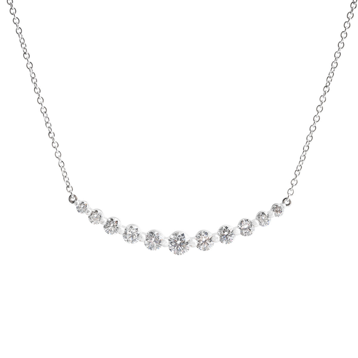 New Mémoire 1.09 CTW Diamond Smile Necklace