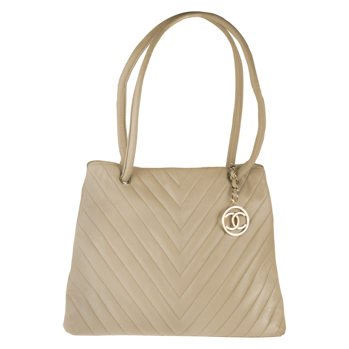 Chanel Big Bang Hobo Chevron Aged Calfskin Large at 1stDibs