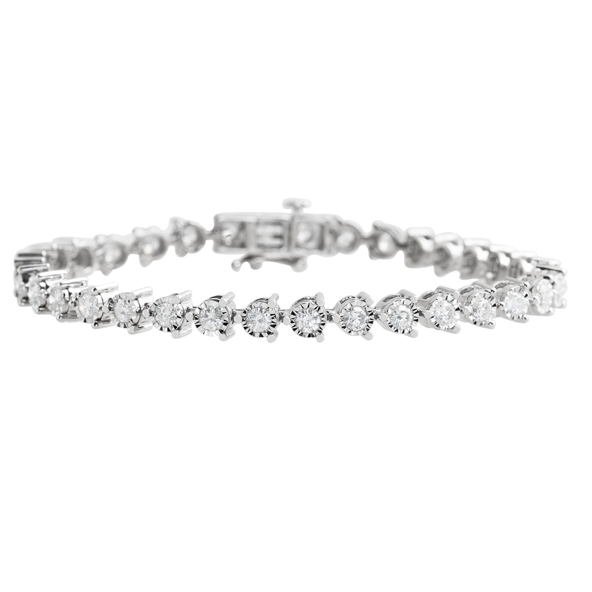 Vintage 3.00 CTW Diamond Tennis Bracelet