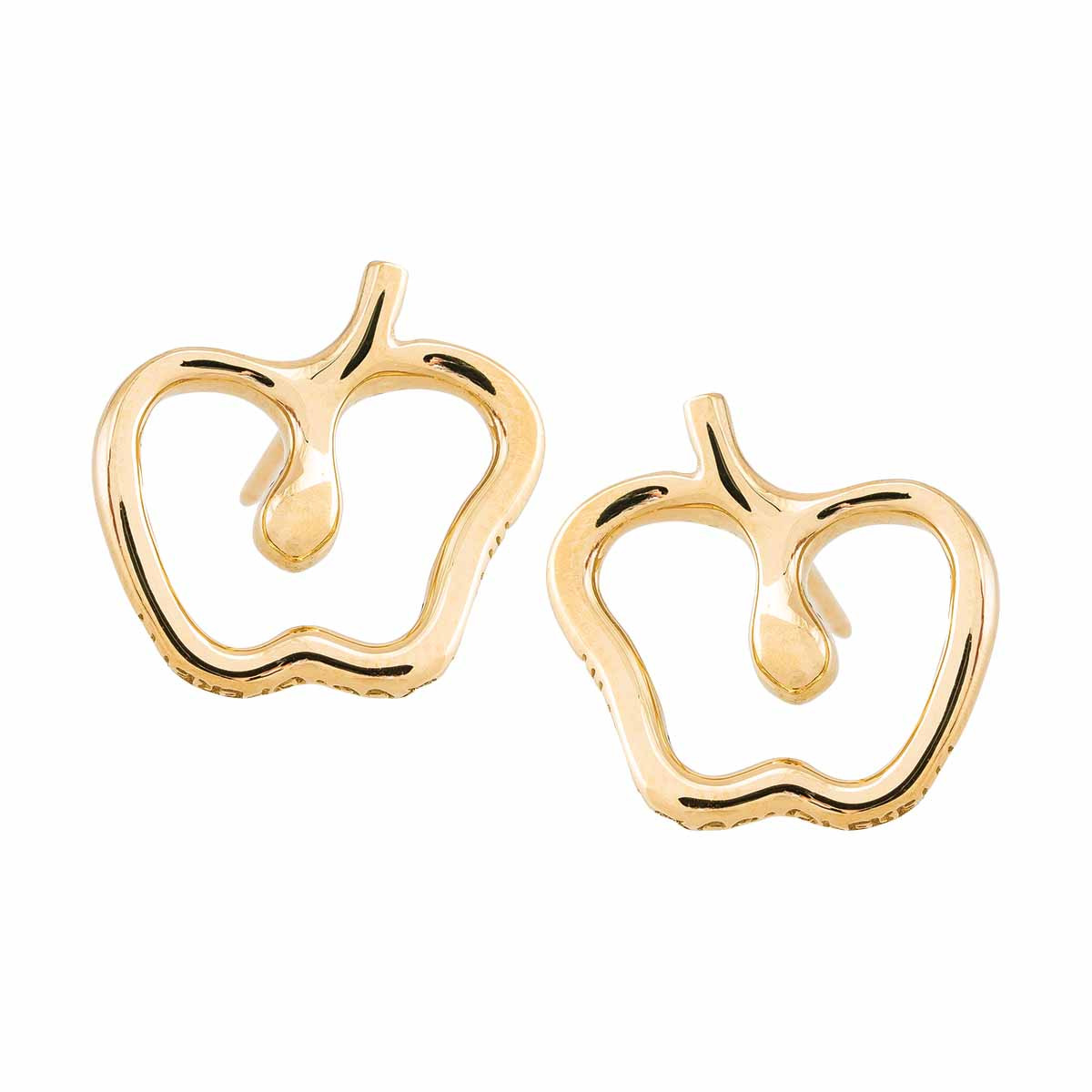 tiffany apple earrings