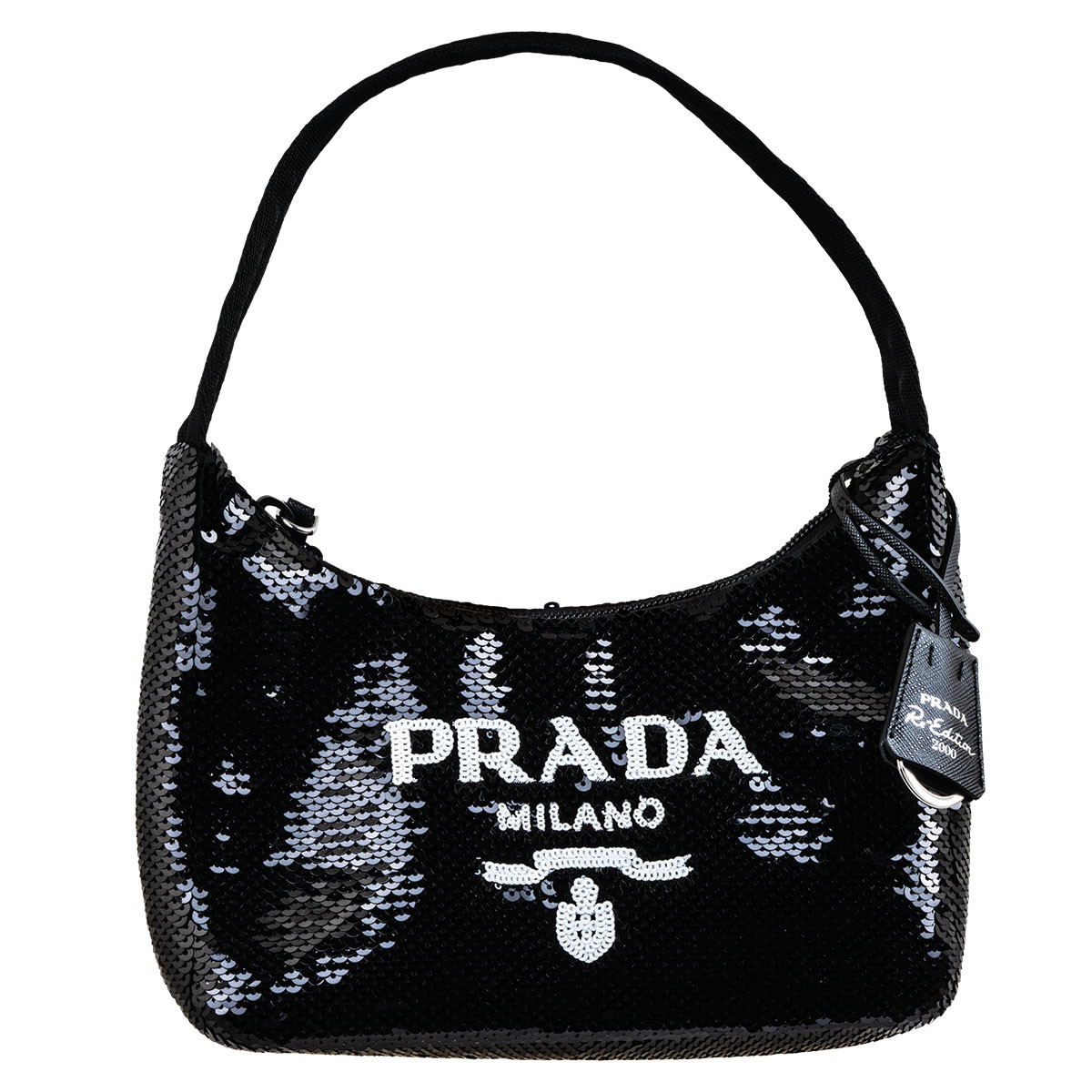 Prada Re-Edition 2000 Sequined Mini Bag