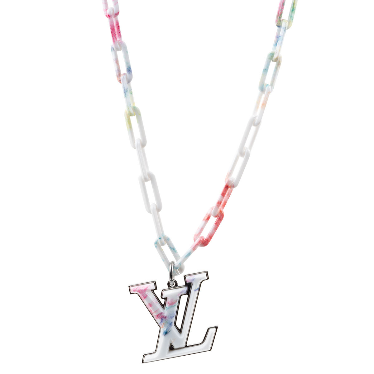 Vintage Louis Vuitton Spring 2021 LV Plexiglass Pendant - Shop Jewelry -  Shop Jewelry, Watches & Accessories