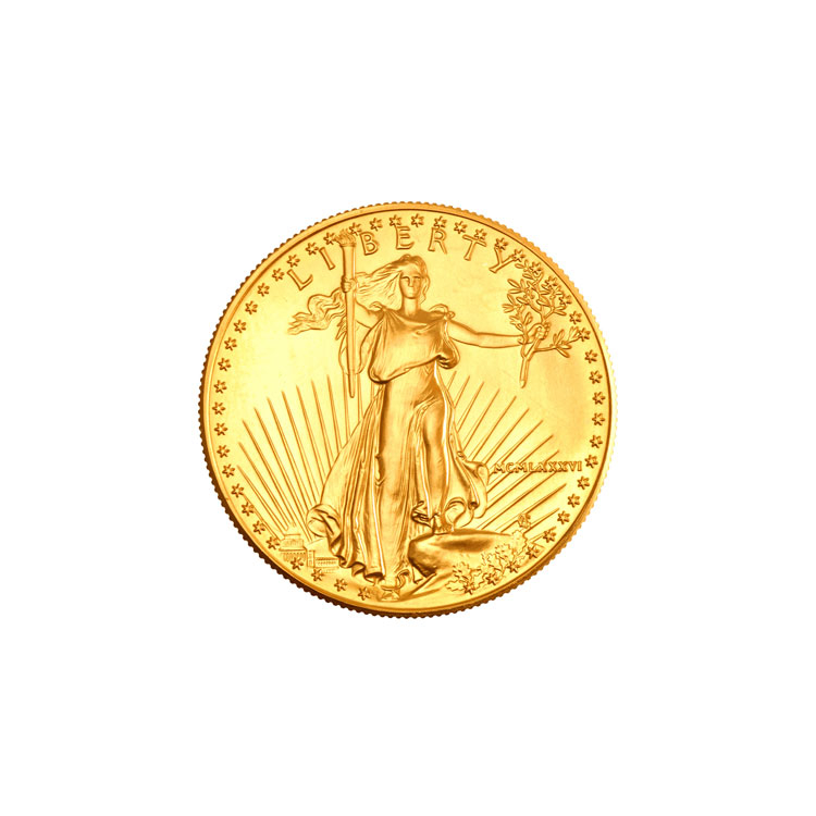 a gold coin