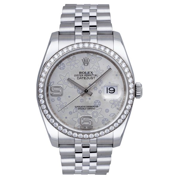 Pre-Owned Women's Rolex Diamond Bezel Datejust Watch