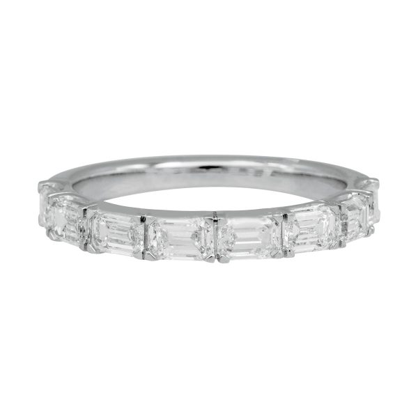 New 1.53 CTW Lab-Grown Emerald Cut Diamond Band