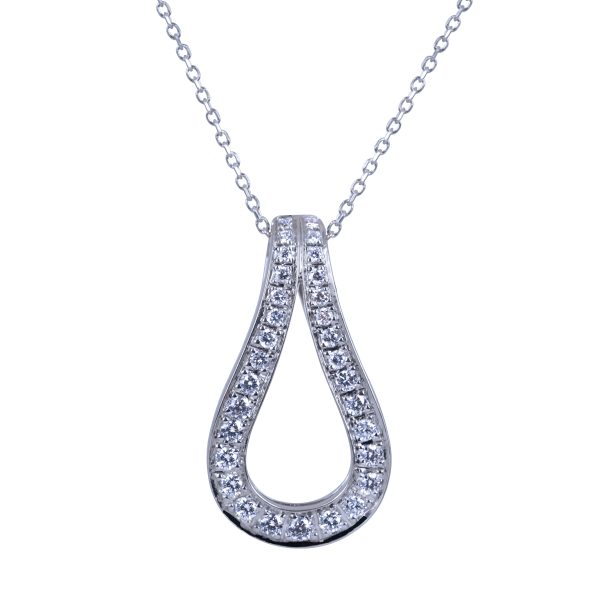 Vintage Di Modolo 0.60 Carats Diamond Fiamma Pendant