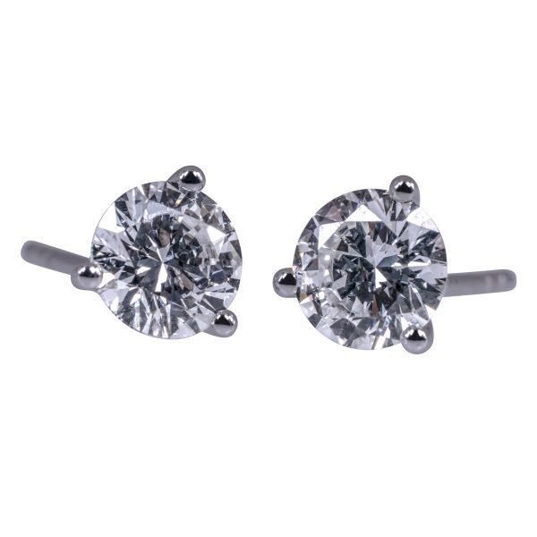 New 1.40 CTW Lab-Grown Diamond Stud Earrings