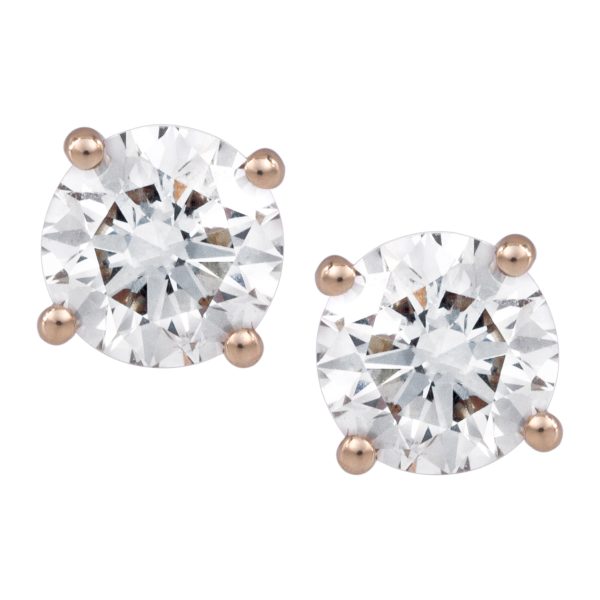 New 1.50 CTW Lab-Grown Diamond Stud Earrings