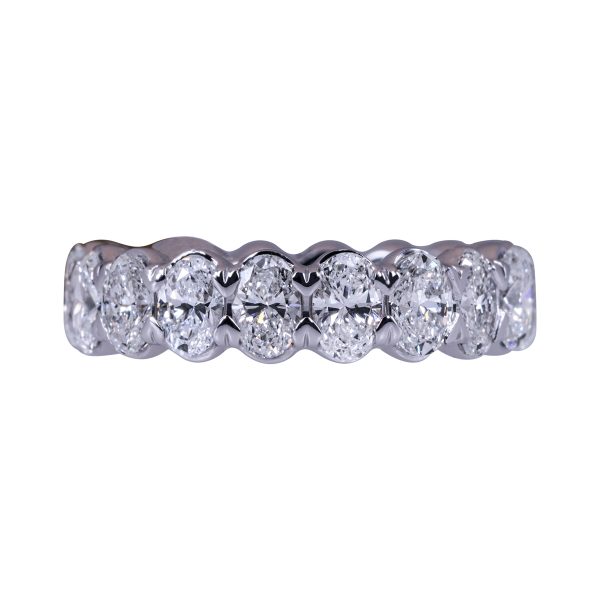 New 4.05 Carats Lab-Grown Diamond Eternity Band