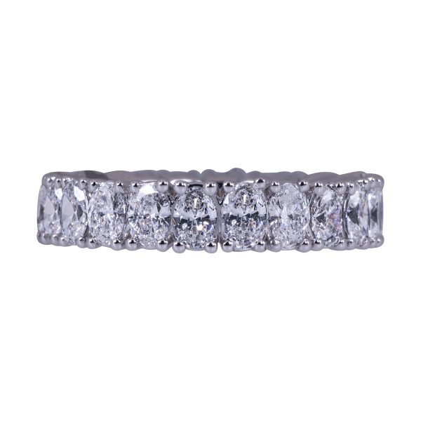 New 3.30 CTW Lab-Grown Oval Diamond Eternity Band