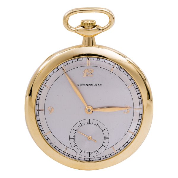 Vintage Tiffany & Co. Open Face Pocket Watch