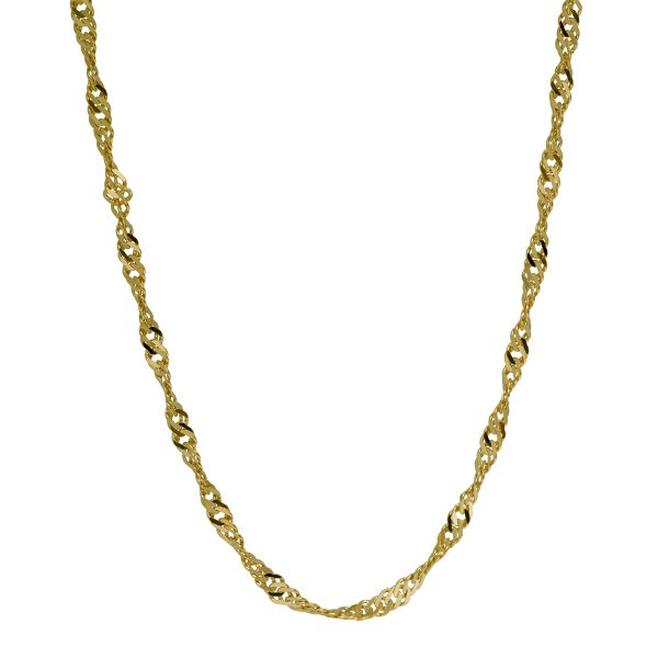 Vintage 14K Yellow Gold 28.5" Rope Chain Necklace