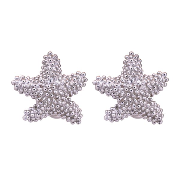 Vintage Tiffany & Co Bumpy Starfish Clip-On Earrings