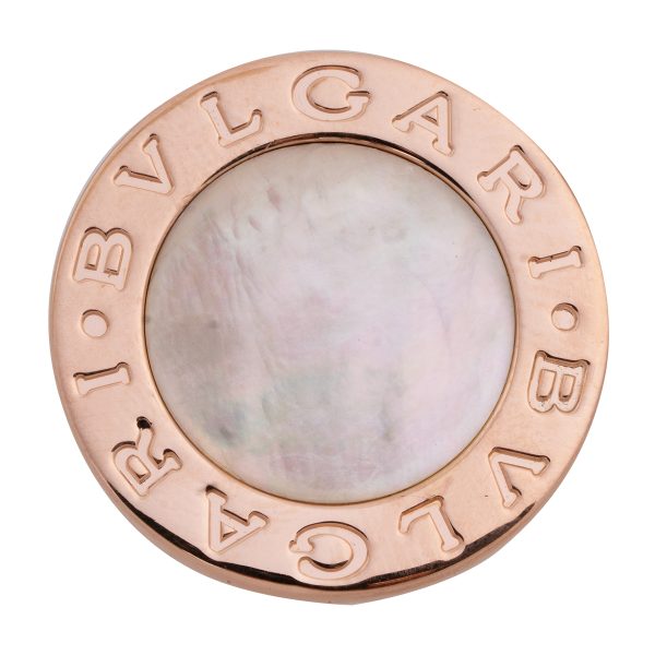 Vintage Bulgari Mother-of-Pearl Circle Ring