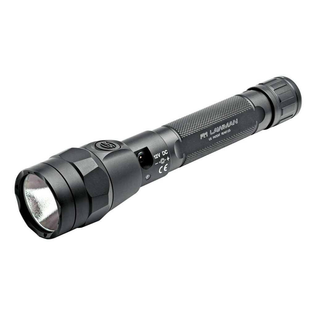 SureFire Lawman flashlight in black.