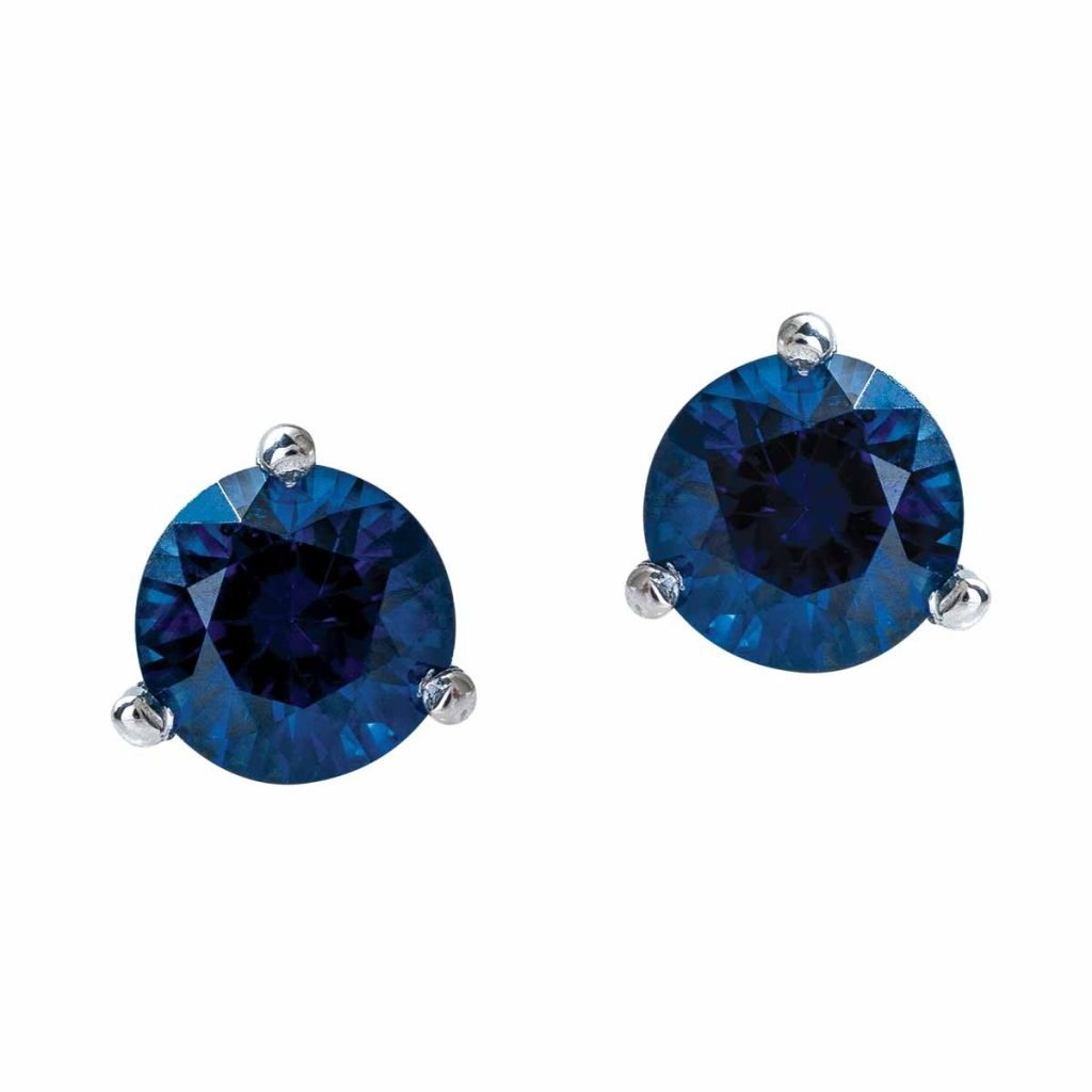 image of sapphire studs 