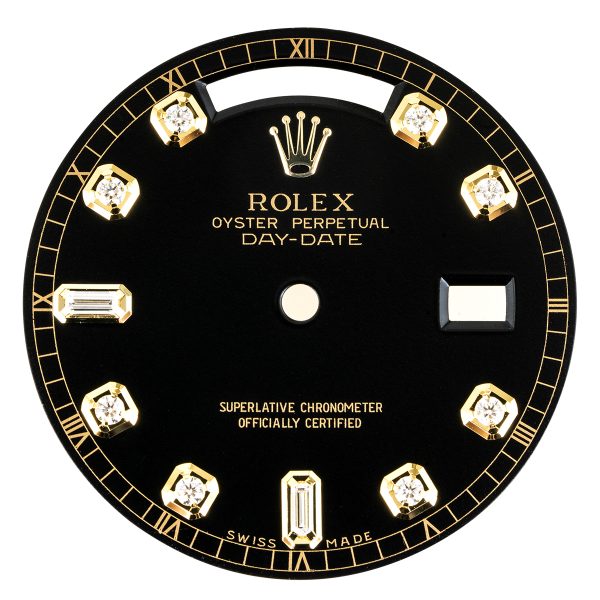 Custom Diamond Dial for Rolex President Watch