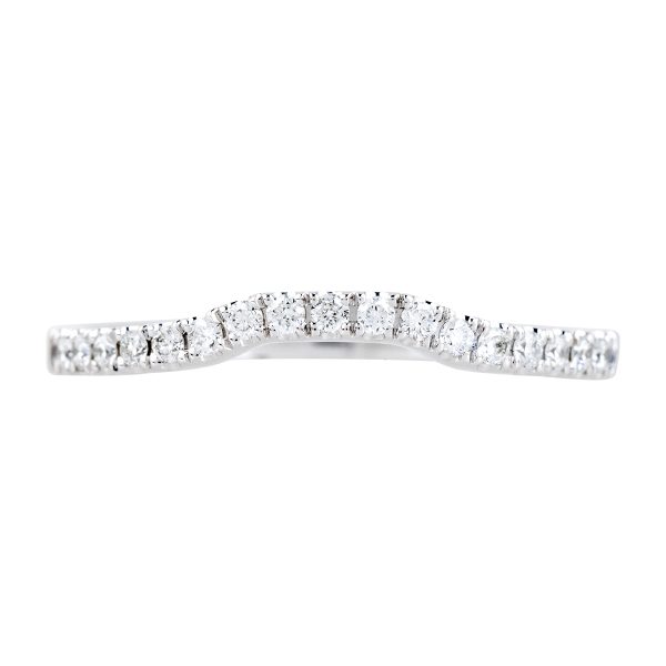 New Venetti 0.23 CTW Diamond Curved Anniversary Band