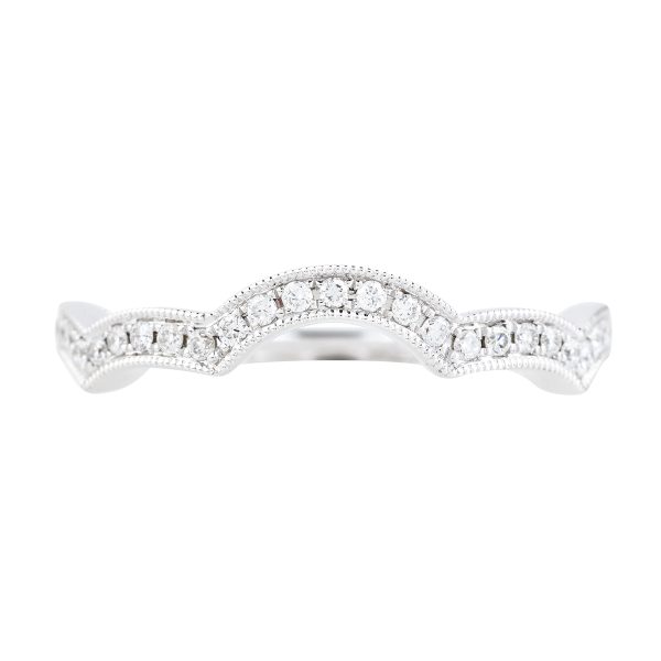 New Venetti 0.22 CTW Diamond Curved Anniversary Band