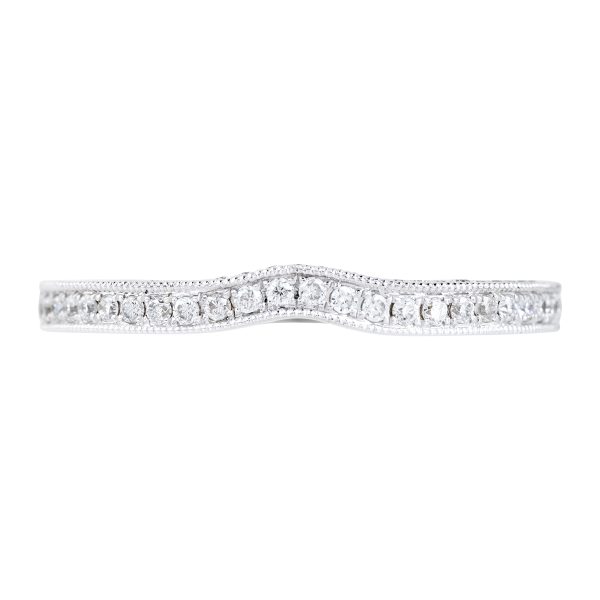 New Venetti 0.28 CTW Diamond Curved Anniversary Band