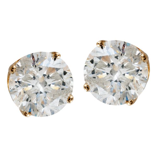 Vintage 1.00 CTW Diamond Earrings