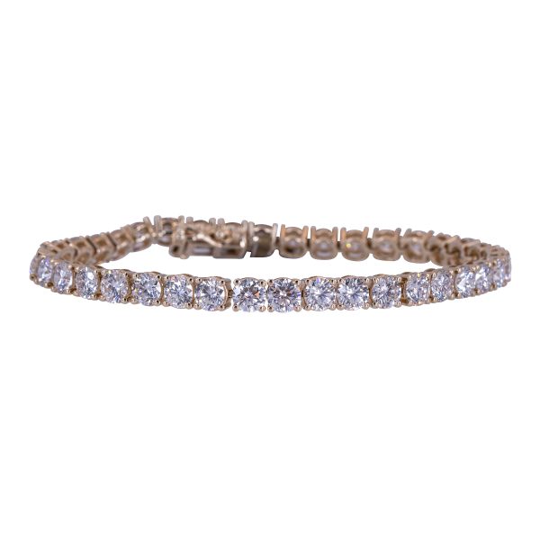 New 12.00 CTW Lab-Grown Diamond Tennis Bracelet