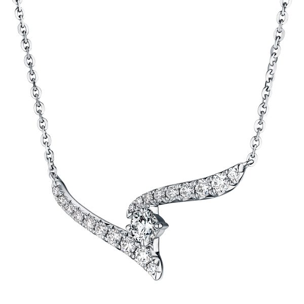 New Hearts On Fire 0.31 Carats Diamond Vela Pendant